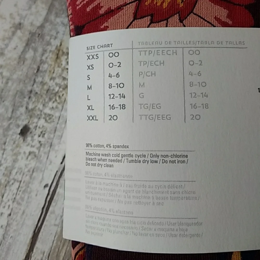 Floral leggings - Large - Picture 5 of 5